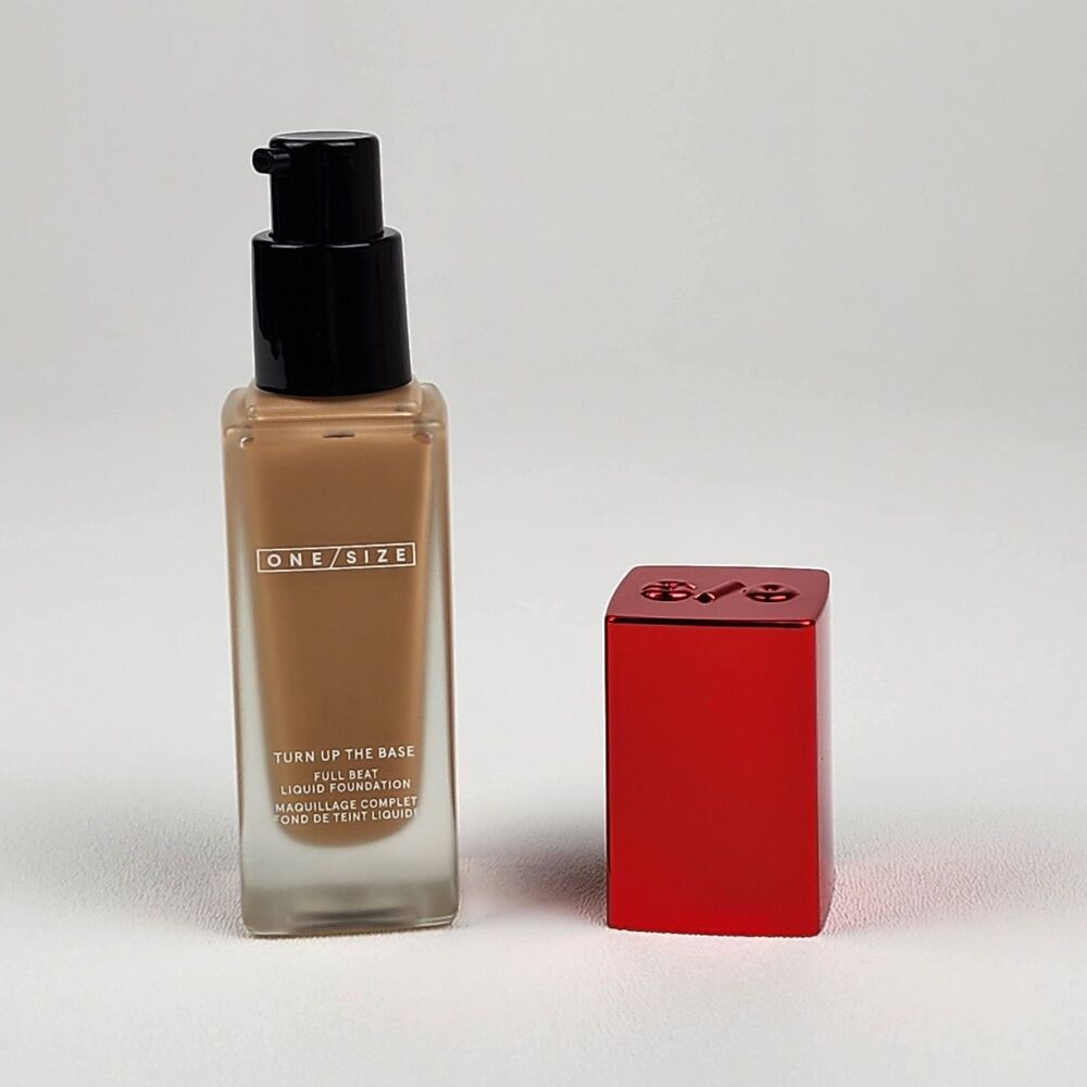 ONE/SIZE Turn Up The Base Full Beat Liquid Foundation – New Med 10 (N) – 1 oz